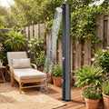 ELLEGNT 15.9 Gallon Outdoor Solar Shower-Heated with Shower Head and Foot Shower Tap for Backyard or Beach