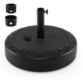 ELLEGNT Heavy Duty Fillable Umbrella Base-90 LBS Round Sand Filled Stand for Market Umbrellas