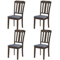 ELLEGNT 4 PCS Living Room Dining Chairs, Padded Seat and Comfortable Backrest