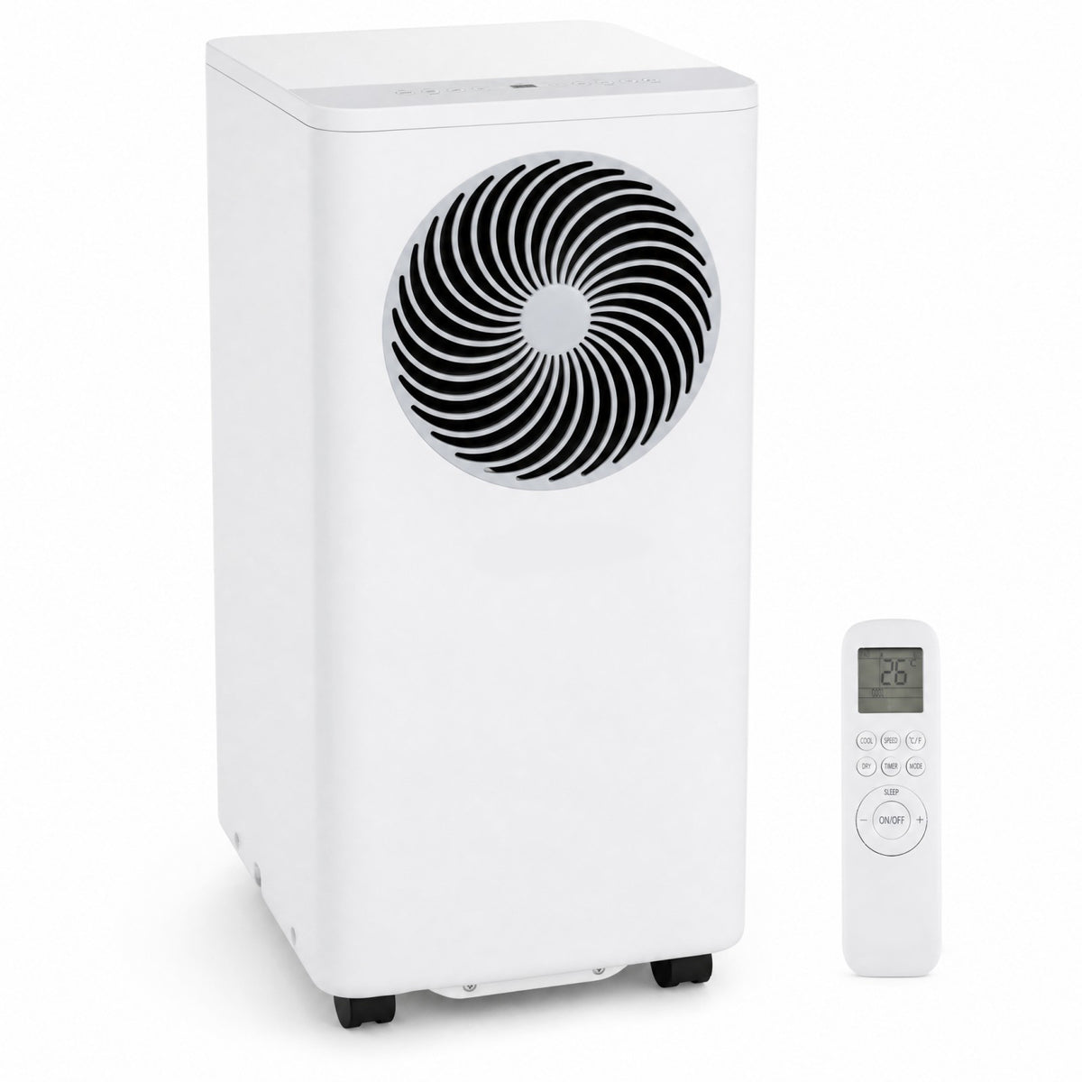 ELLEGNT 3-in-1 Portable Air Conditioner 10000 BTU with Dehumidifier Fan 450 Sq Ft