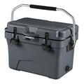 ELLEGNT 20 Quart Hard Cooler-Portable Ice Chest, 6?Day Ice Retention, Gray