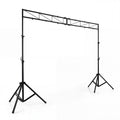 ELLEGNT Folding Tripod Lighting Truss-Portable System with 12 Mounting Points for Bands