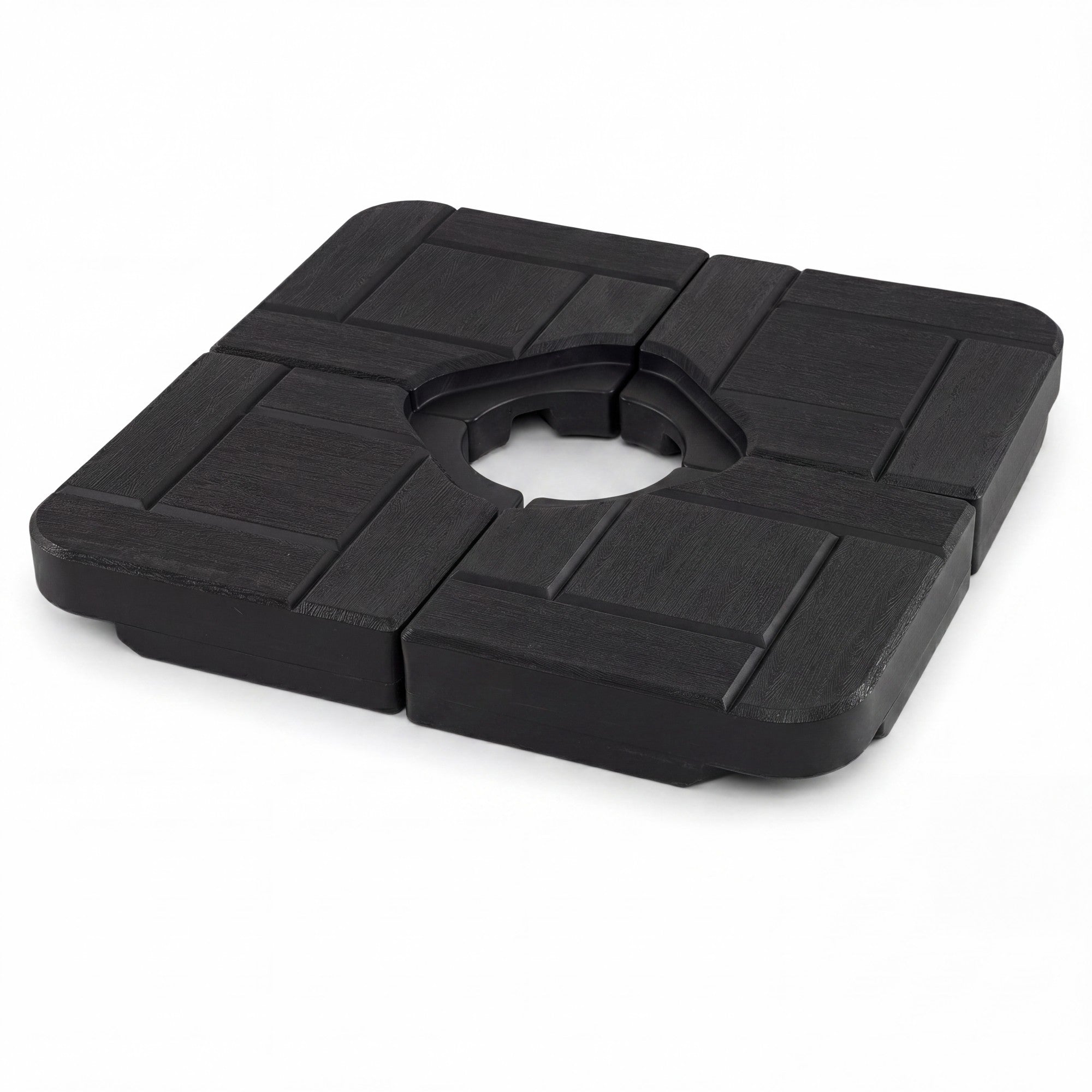 ELLEGNT Water?Fillable 4?Piece Umbrella Base-188 LBS Heavy Duty for Cantilever Offset Patio Umbrellas
