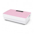ELLEGNT Home Gym Vibration Plate-Gravity Sensor and Remote Control Exercise Machine, Pink