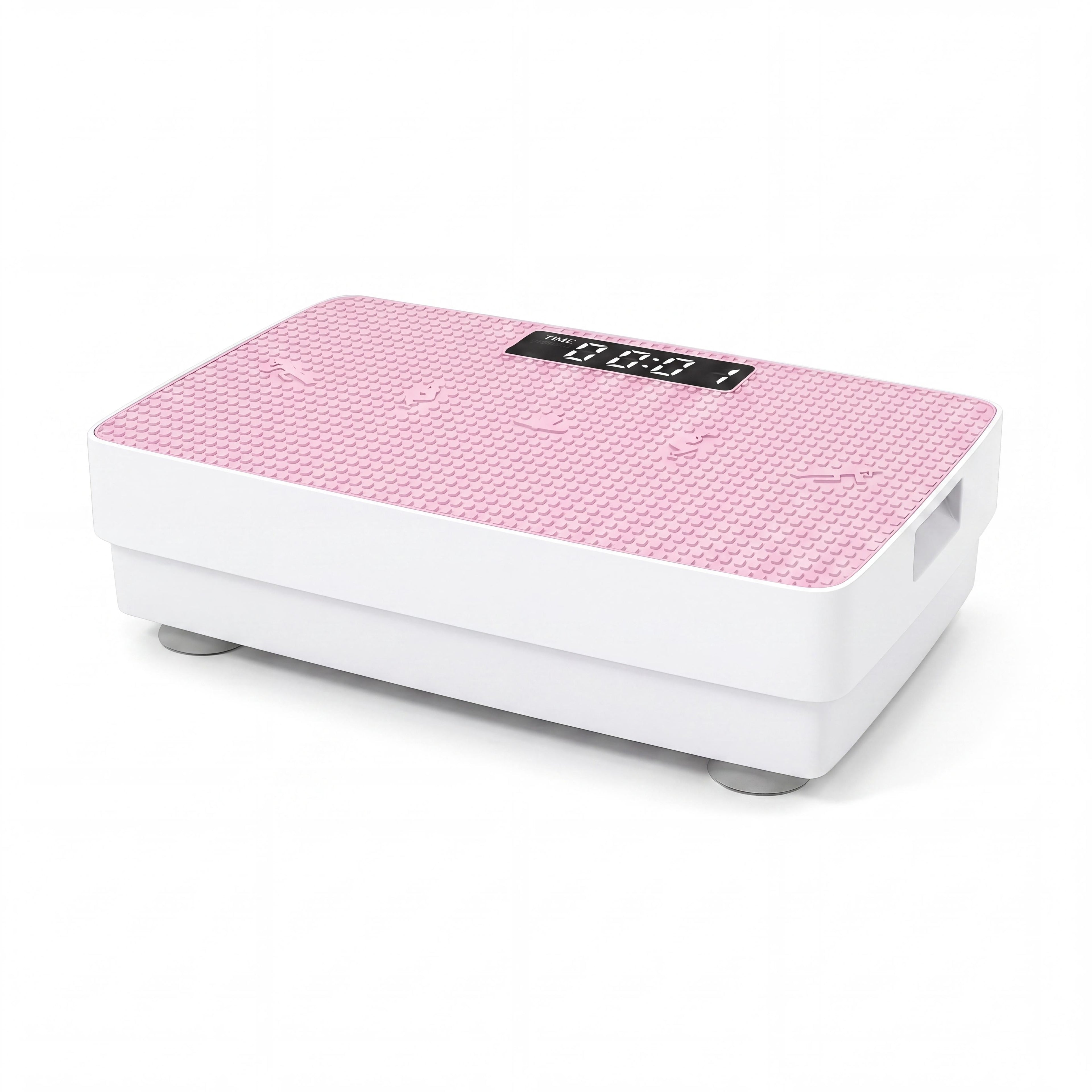 ELLEGNT Home Gym Vibration Plate-Gravity Sensor and Remote Control Exercise Machine, Pink