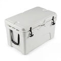 ELLEGNT 45 Quart Hard Cooler-Portable Ice Chest, 6?Day Ice Retention, White