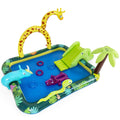 ELLEGNT Inflatable Backyard Water Park- Giraffe-shaped Sprinkler Play Center