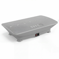 ELLEGNT Gravity Sensor Vibration Plate-Bluetooth and Remote Control Fitness Machine, Gray