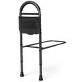 ELLEGNT Bed Rails with Non?Slip Handle and Storage Pocket-Adjustable Height for Elderly Safety