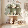 ELLEGNT 45 in Wooden Tree Bookshelf for Kids-Open Shelves, Space-Saving Bookcase for Nursery, Reading Nook, or Classroom