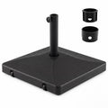 ELLEGNT Heavy Duty Umbrella Base with 2 Wheels-90 LBS, Fillable with Water or Sand for Stability
