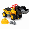 ELLEGNT Kids Ride-On Excavator Tractor Digger with Sounds, Adjustable Bucket, Seat Storage
