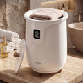ELLEGNT 4?Timer Digital Towel Warmer-20L Blanket Warmer, 3 Heat Levels, Auto Shut-Off, LCD Display