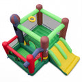 ELLEGNT Kids Inflatable Castle with Double Slides-Farm Theme Bounce House, Without Blower