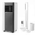 ELLEGNT 10000 BTU Standing AC Unit, Portable Air Conditioner, Mobile Air Cooler with Fan and Dehumidifier, Sleep Mode Remote Control and 24H Timer for Rooms Up to 450 Sq.Ft