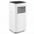 ELLEGNT Portable Air Conditioner 9000 BTU, 3-in-1 AC Unit with Fan and Dehumidifier, 24H Timer, LED Display, 2 Fan Speeds, Sleep Mode, Remote Control, 4 Wheels, Window Installation Kit for Rooms up to 280 Sq. Ft