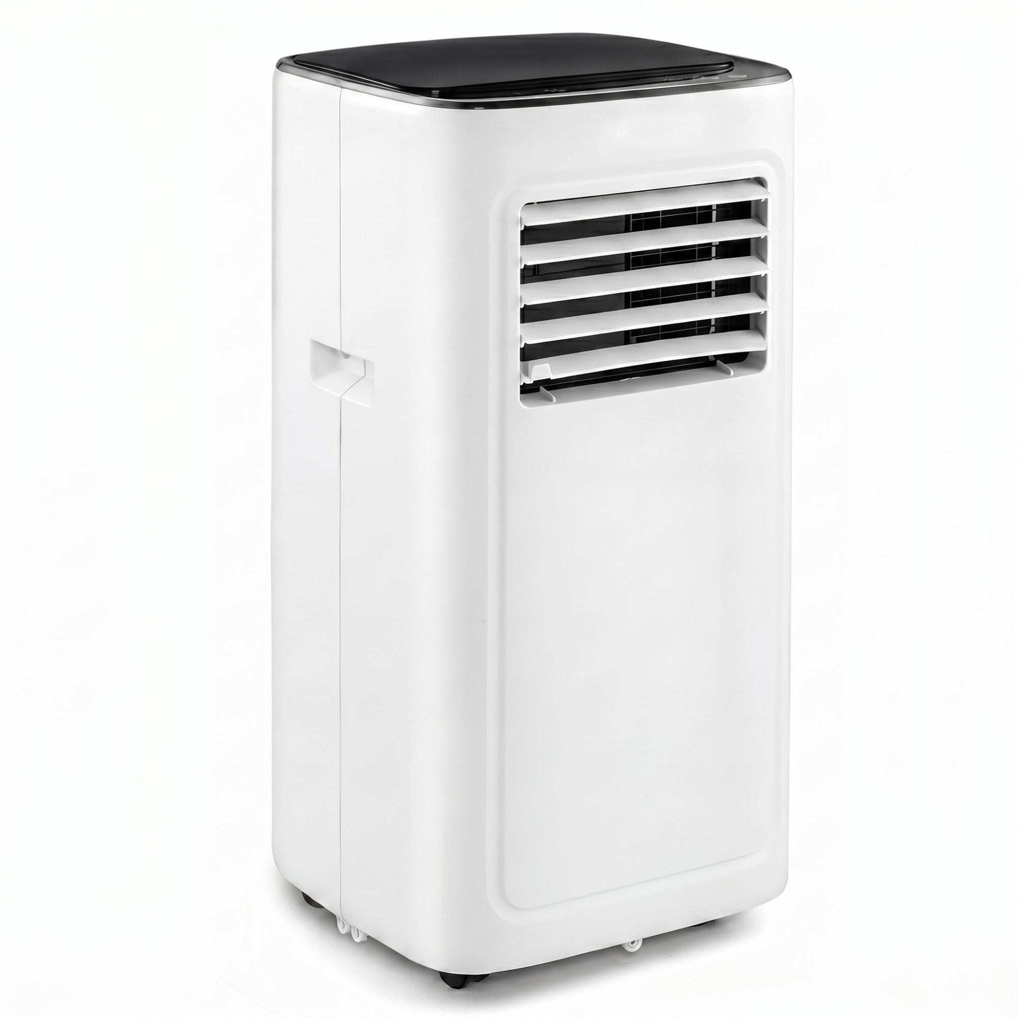 ELLEGNT Portable Air Conditioner 9000 BTU, 3-in-1 AC Unit with Fan and Dehumidifier, 24H Timer, LED Display, 2 Fan Speeds, Sleep Mode, Remote Control, 4 Wheels, Window Installation Kit for Rooms up to 280 Sq. Ft