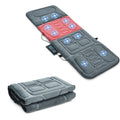 ELLEGNT Massage Mat with Heat, 10 Motor Full Body Vibration Pad with Lumbar Heat