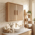 ELLEGNT Adjustable Shelf Bathroom Wall Cabinet-Medicine Cabinet for Wall Mounting