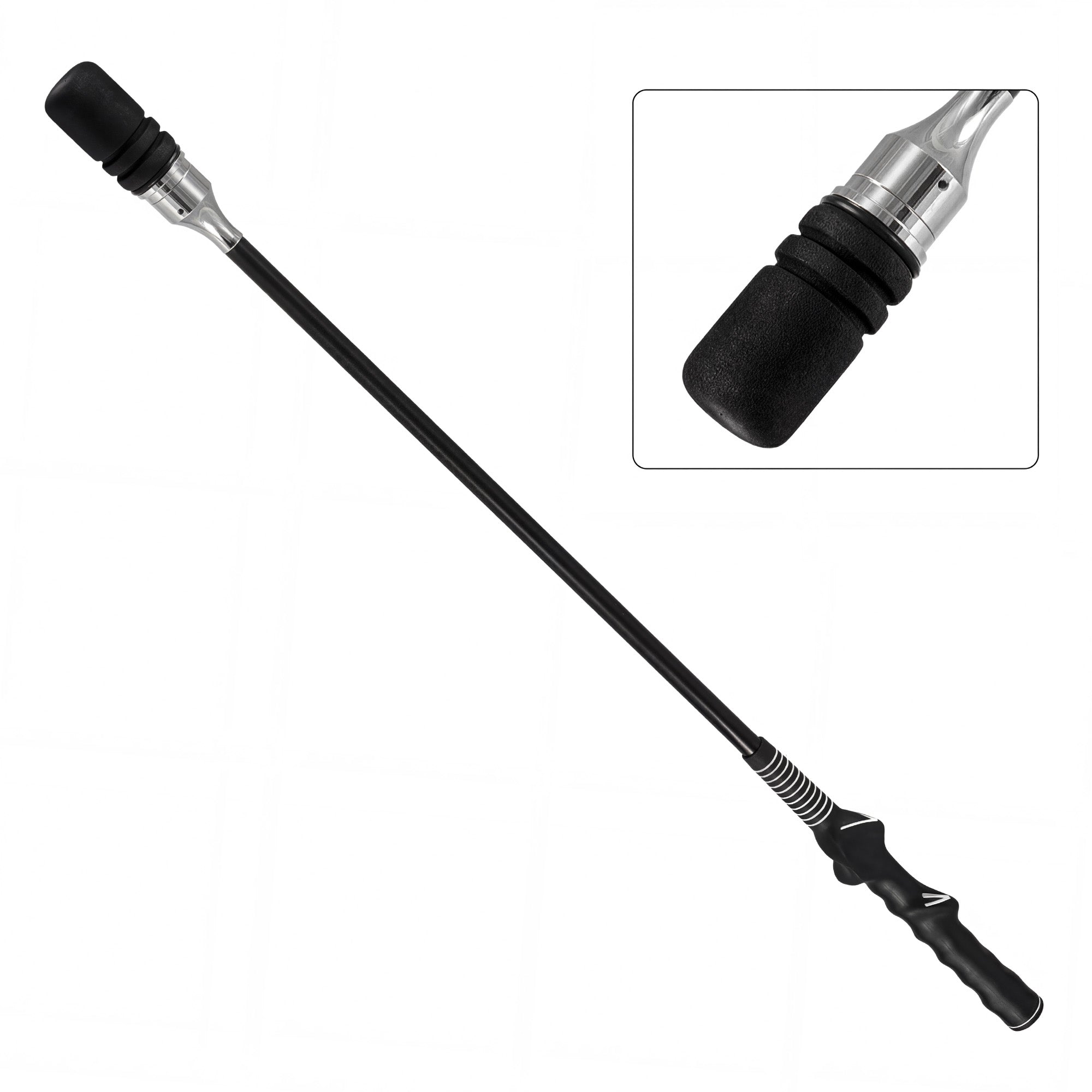 ELLEGNT Click Stick Golf Swing Trainer-Training Aid for Speed, Flexibility and Balance, Black
