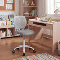 ELLEGNT Kids Ergonomic Desk Chair-Height-Adjustable Swivel Mesh Chair for Children, Home Office or Study Room, Gray