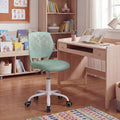 ELLEGNT Kids Ergonomic Desk Chair-Height-Adjustable Swivel Mesh Chair for Children, Home Office or Study Room, Green