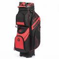 ELLEGNT 14?Way Full Length Divider Golf Cart Bag-Molded Lock Top, 11 Pockets for Storage, Black + Red