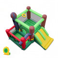 ELLEGNT Kids Inflatable Castle with Double Slides-Farm Theme Bounce House, With 680W Blower