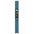 ELLEGNT 1 PCS Slim Tall Cabinet for Bathroom-2 Doors, 1 Drawer, 5 Adjustable Shelves, Space?Saving, Blue