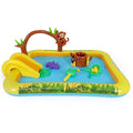 ELLEGNT Inflatable Backyard Water Park- Monkey-shaped Sprinkler Play Center